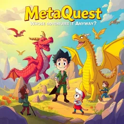 MetaQuest: Whose Adventure is it Anyway? - Text-based game