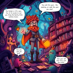 MetaQuest: Whose Adventure Is It, Anyway? - Text-based game