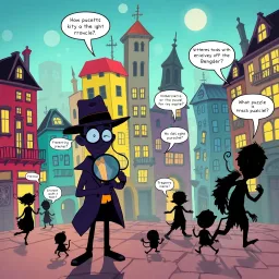 Whose Shadow is it Anyway? - Text-based game