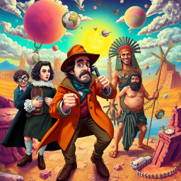 Chronochaos: Whose Time Is It Anyway? - Text-based game