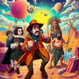 Chronochaos: Whose Time Is It Anyway? - Text-based game