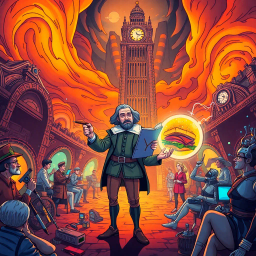 ChronoClash: Whose Time Is It Anyway? - Text-based game