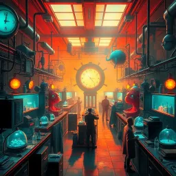 Whose Lab Is It Anyway? - Text-based game