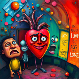 Heartstrings: Whose Heart is it Anyway? - Text-based game