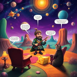 Who’s Hello is it Anyway? - Text-based game