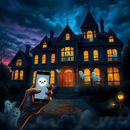 Whose Haunt is This? - Text-based game