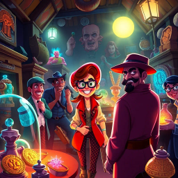Relic Rumble: Whose Is It Anyway? - Text-based game