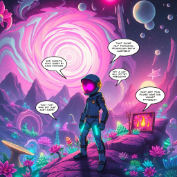 Spectrum Wars: Which Dimension Is It Anyway? - Text-based game