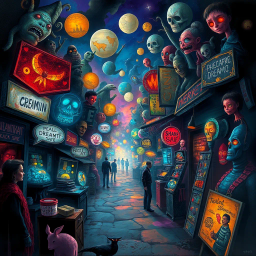 Nightmare Exchange: Whose Dream Is It Anyway? - Text-based game