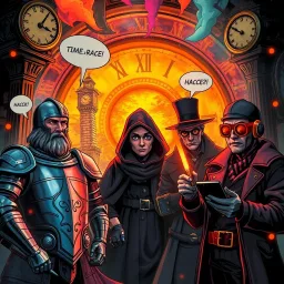 ChronoCaper: Whose Time Is It Anyway? - Text-based game