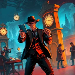ChronoHeist: Whose Time Is It Anyway? - Text-based game