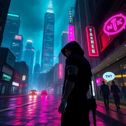 Neon Shadows - Text-based game