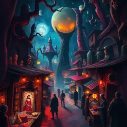 Nightmare Market: Whose Dream is it Anyway? - Text-based game