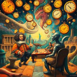 Temporal Tango: Whose Time Is It Anyway? - Text-based game