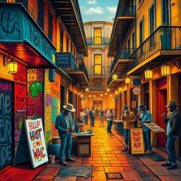 Mystery in the Crescent City - Text-based game