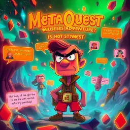 MetaQuest: Whose Adventure Is It Anyway? - Text-based game