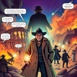 Chrono-Caper: Whose Time Is It Anyway? - Text-based game