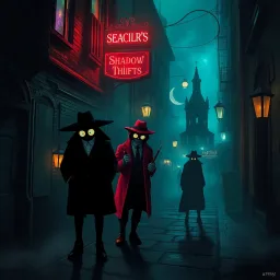 Whose Shadow Is It Anyway? - Text-based game