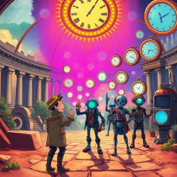 ChronoChaos: Who's Timing It Anyway? - Text-based game