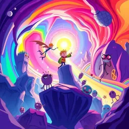 Spectrum Wars: Which Dimension Is It Anyway? - Text-based game