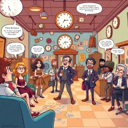 Temporal Tango: Whose Time is it Anyway? - Text-based game