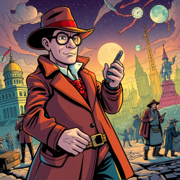 Chrono Caper: Whose Time Is It Anyway? - Text-based game