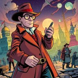 Chrono Caper: Whose Time Is It Anyway? - Text-based game