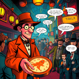 Chrono-Caper: Whose Time Is It Anyway? - Text-based game