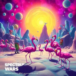 Spectrum Wars: Which Dimension Is It Anyway? - Text-based game