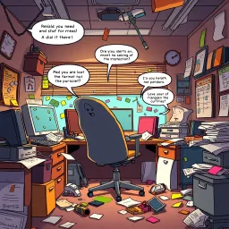 Whose Mess Is This Anyway? - Text-based game