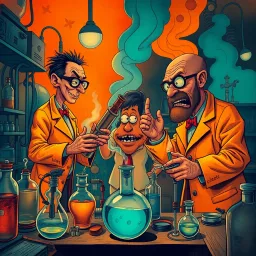 Whose Lab Is It Anyway? - Text-based game