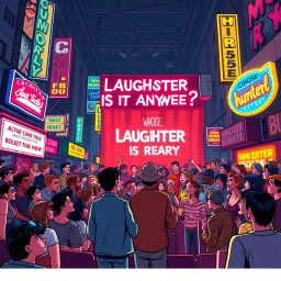 Whose Laughter Is It Anyway? - Text-based game
