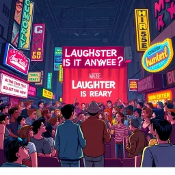 Whose Laughter Is It Anyway? - Text-based game