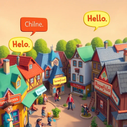 Whose Hellos Are These, Anyway? - Text-based game