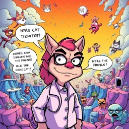 Memeception: Whose Hello, Anyway? - Text-based game