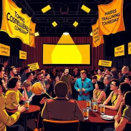 Whose Laughter Is It Anyway? - Text-based game