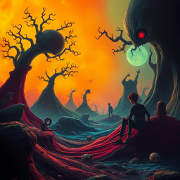 Whose Nightmare Is It, Anyway? - Text-based game