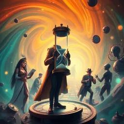 ChronoCraze: Whose Time Is It Anyway? - Text-based game
