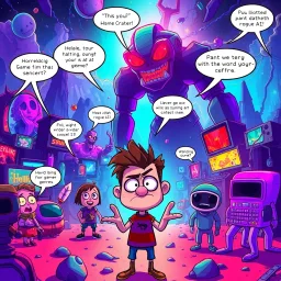 Whose Game Is It Anyway? - Text-based game