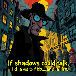 Whose Shadow Is It Anyway? - Text-based game