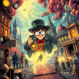 Chrono-Capers: Whose Time is it Anyway? - Text-based game