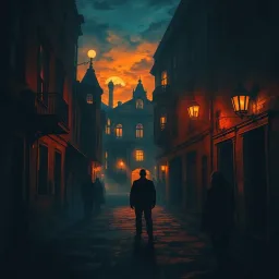 Whose Shadow Is That? - Text-based game