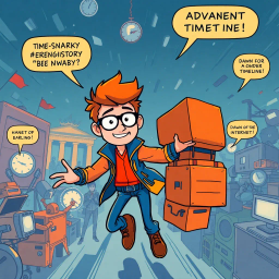 Chrono-Crisis: Whose Time Is It Anyway? - Text-based game