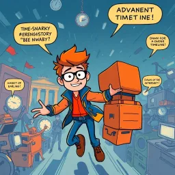 Chrono-Crisis: Whose Time Is It Anyway? - Text-based game