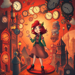 Chronocrack: Whose Time Is It Anyway? - Text-based game