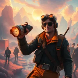 ChronoChaser: Whose Time Is It Anyway? - Text-based game