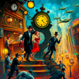 Chronochaos: Whose Time Is It Anyway? - Text-based game