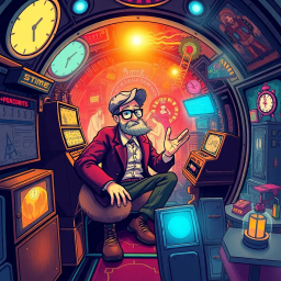 Chronochaos: Whose Time Is It Anyway? - Text-based game