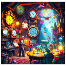Chrono Crisis: Whose Time Is It Anyway? - Text-based game