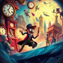 Chronocapers: Whose Time Is It Anyway? - Text-based game